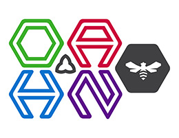 Ontario Animal Health Network - Bees logo